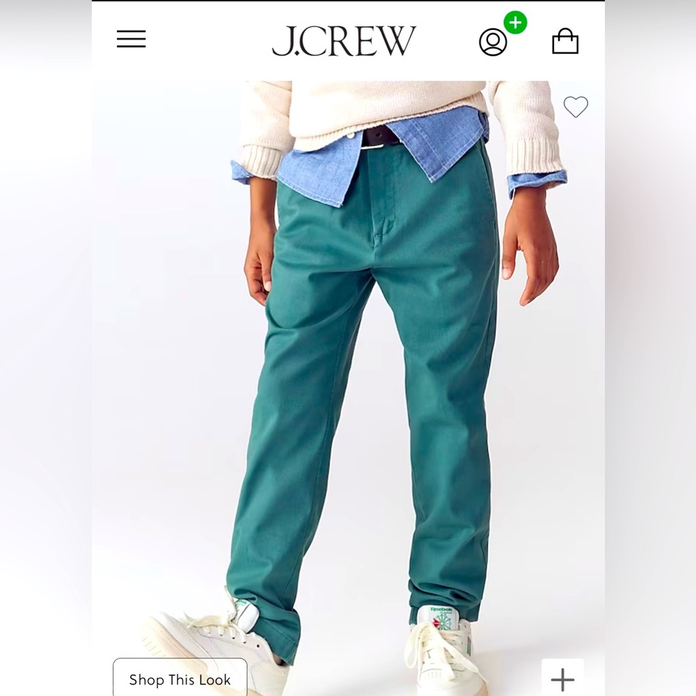 CREWCUTS Boys Stretch Chino